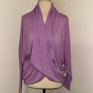 27 Miles Pink / Purple Feminine Lightweight Sweater Size XS like 2 or 4